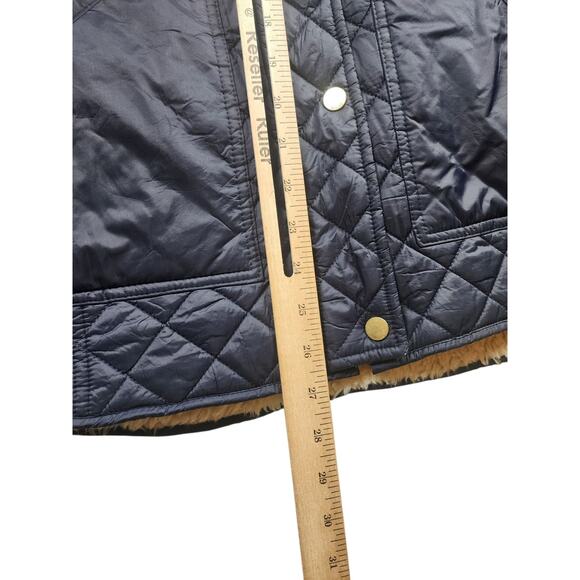 Joules Vest Womens 18 XL Quilted Fleece Gilet Countrywear Equestrian Cottagecore - Picture 9 of 16